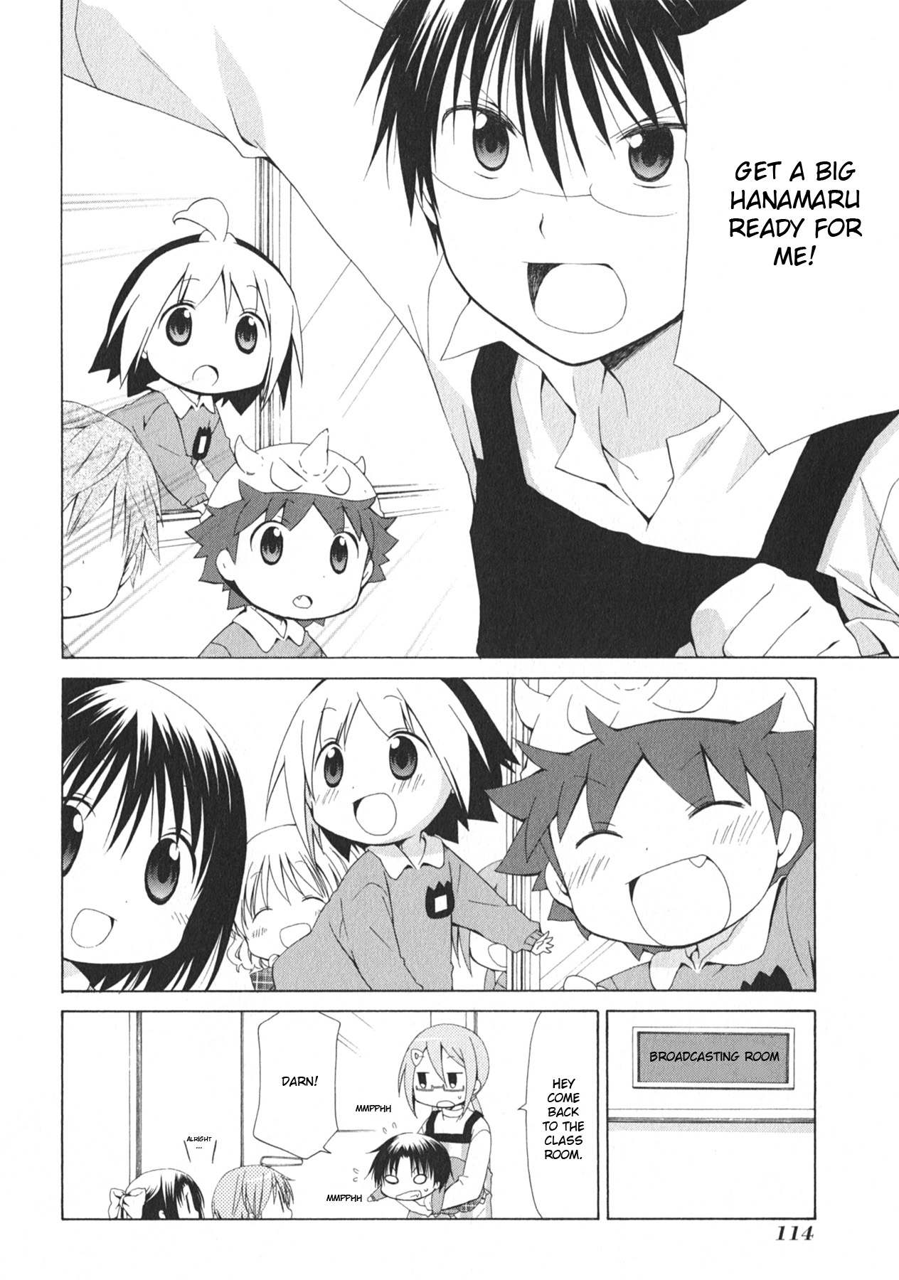 Hanamaru Youchien Chapter 101 page 9 - Chapter 101: Hanamaru big plan (part three)