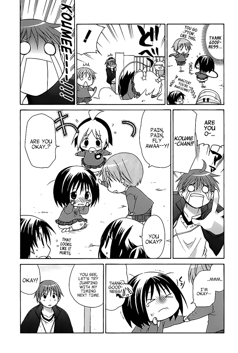 Hanamaru Youchien Chapter 14 page 10 - Chapter 14: Hanamaru Cheerleading