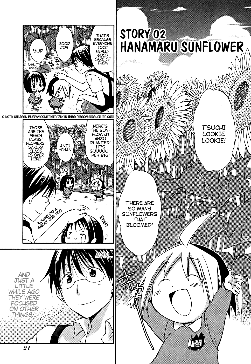Hanamaru Youchien Chapter 2 page 2 - Chapter 2: Hanamaru Sunflower