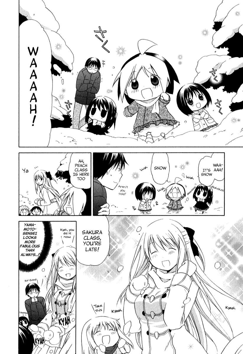 Hanamaru Youchien Chapter 30 page 3 - Chapter 30: Hanamaru Snowball Fight