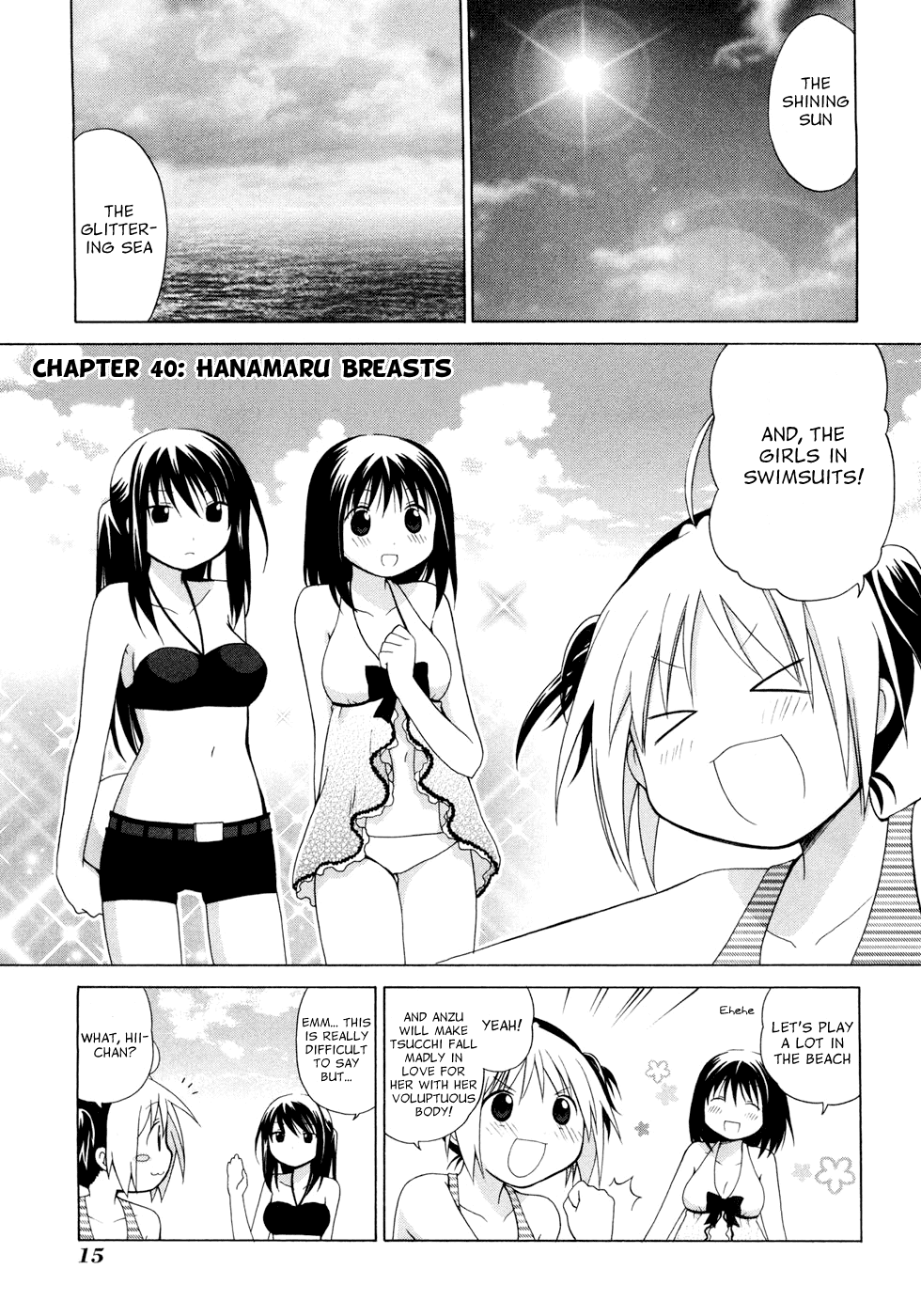 Hanamaru Youchien Chapter 40 page 3 - Chapter 40: Hanamaru Breasts