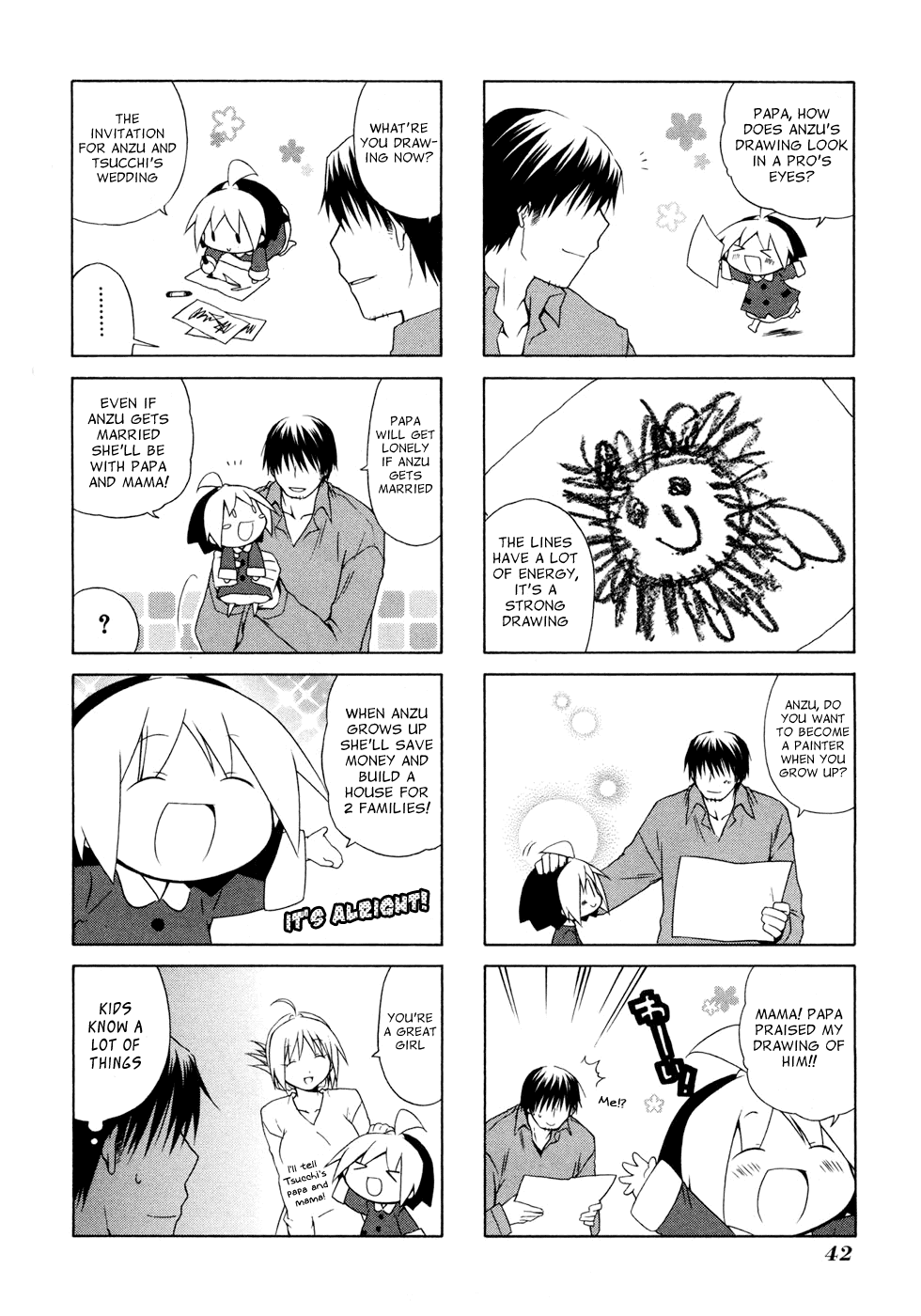 Hanamaru Youchien Chapter 41 page 17 - Chapter 41: Hanamaru Letter