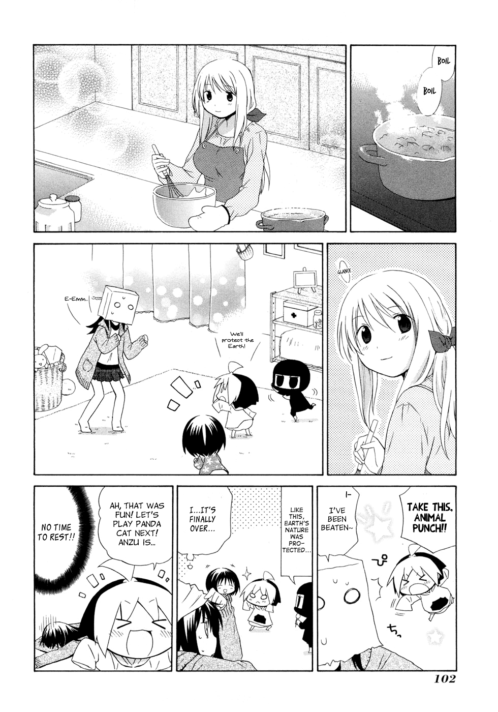 Hanamaru Youchien Chapter 46 page 10 - Chapter 46: Hanamaru Sleepover