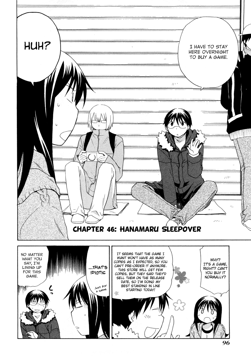 Hanamaru Youchien Chapter 46 page 4 - Chapter 46: Hanamaru Sleepover