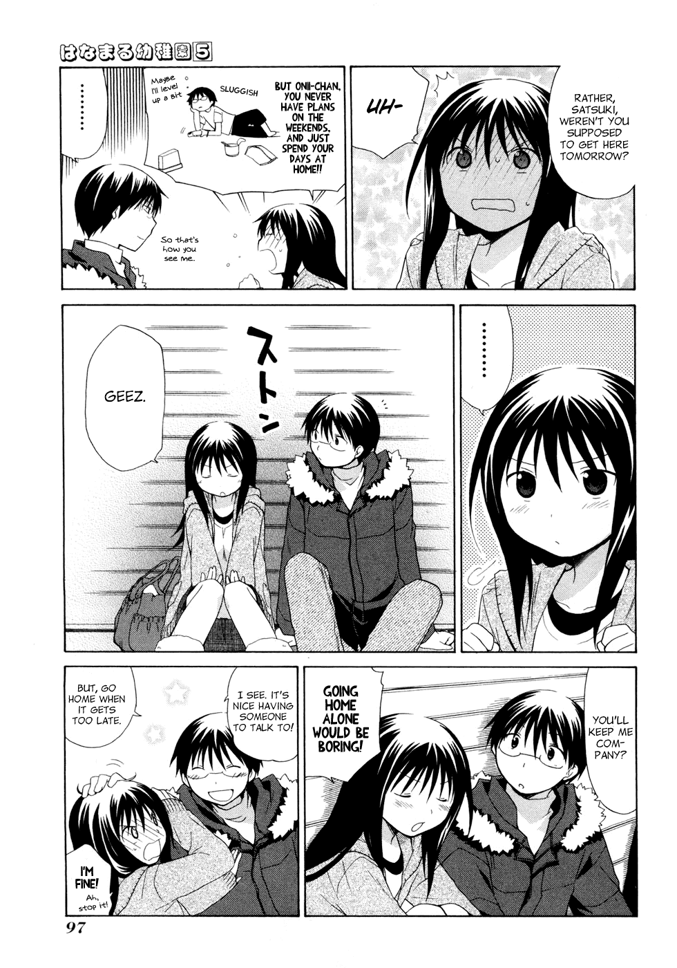 Hanamaru Youchien Chapter 46 page 5 - Chapter 46: Hanamaru Sleepover