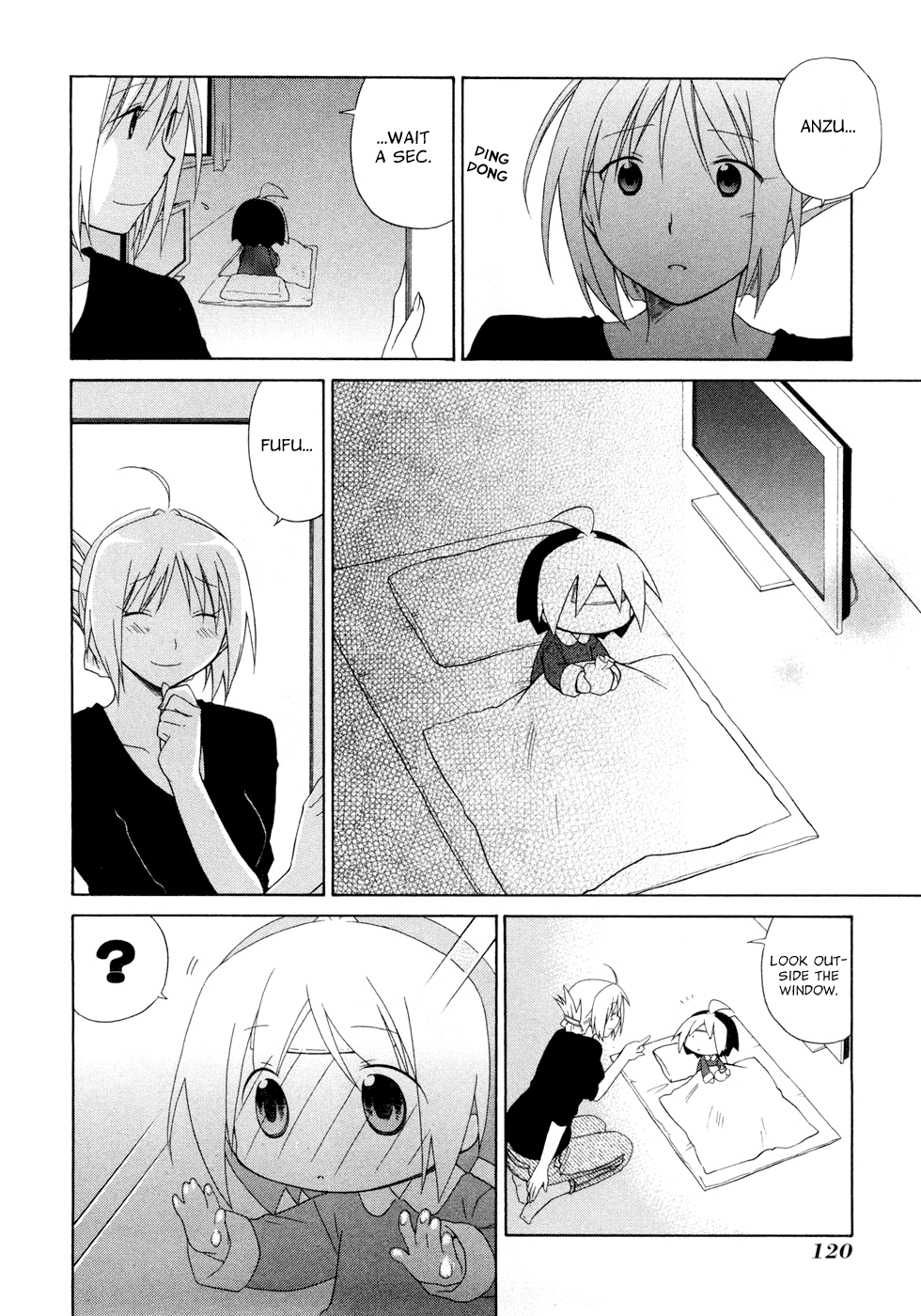 Hanamaru Youchien Chapter 47 page 12 - Chapter 47: Hanamaru Christmas Card + Extra