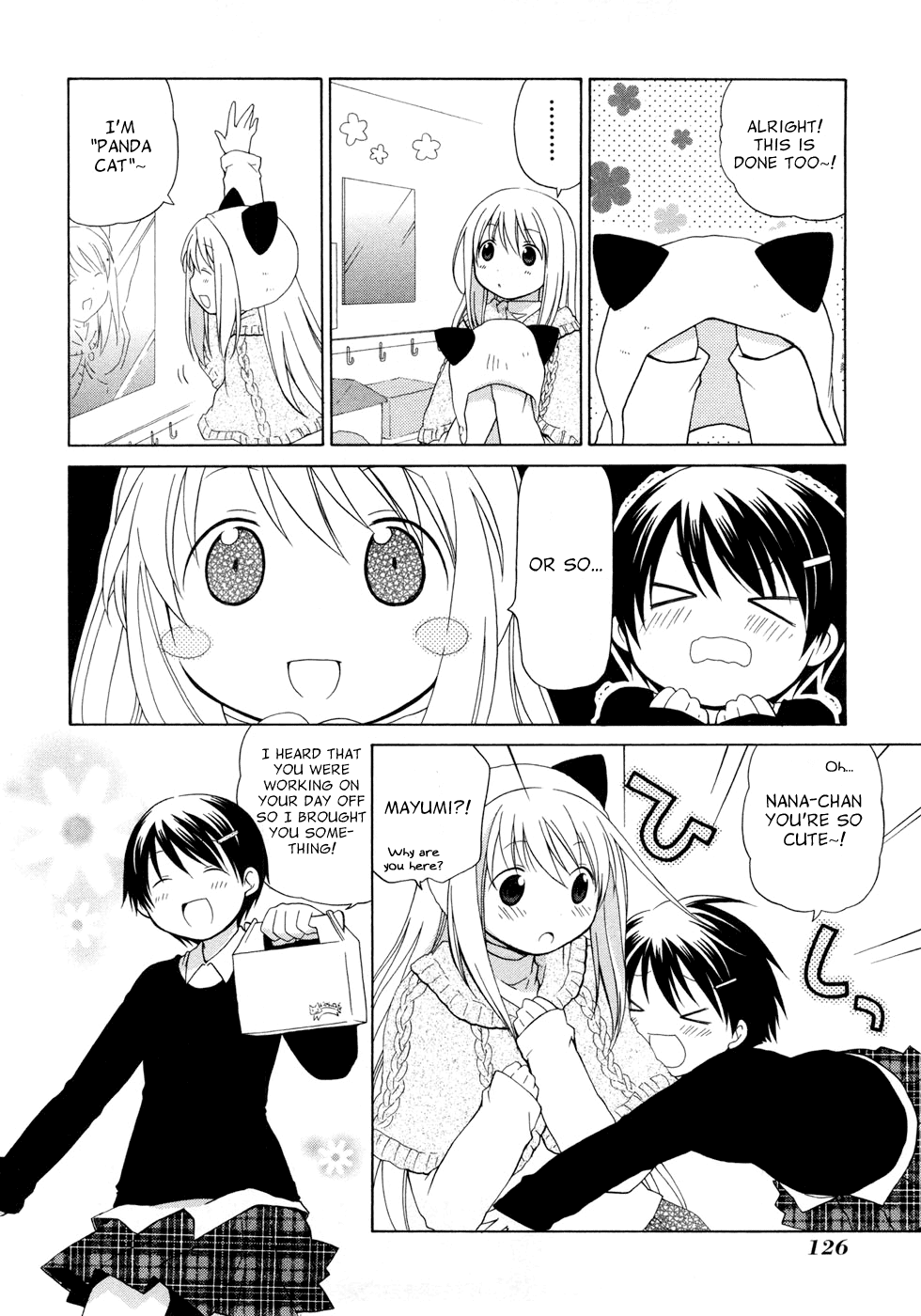 Hanamaru Youchien Chapter 47 page 20 - Chapter 47: Hanamaru Christmas Card + Extra