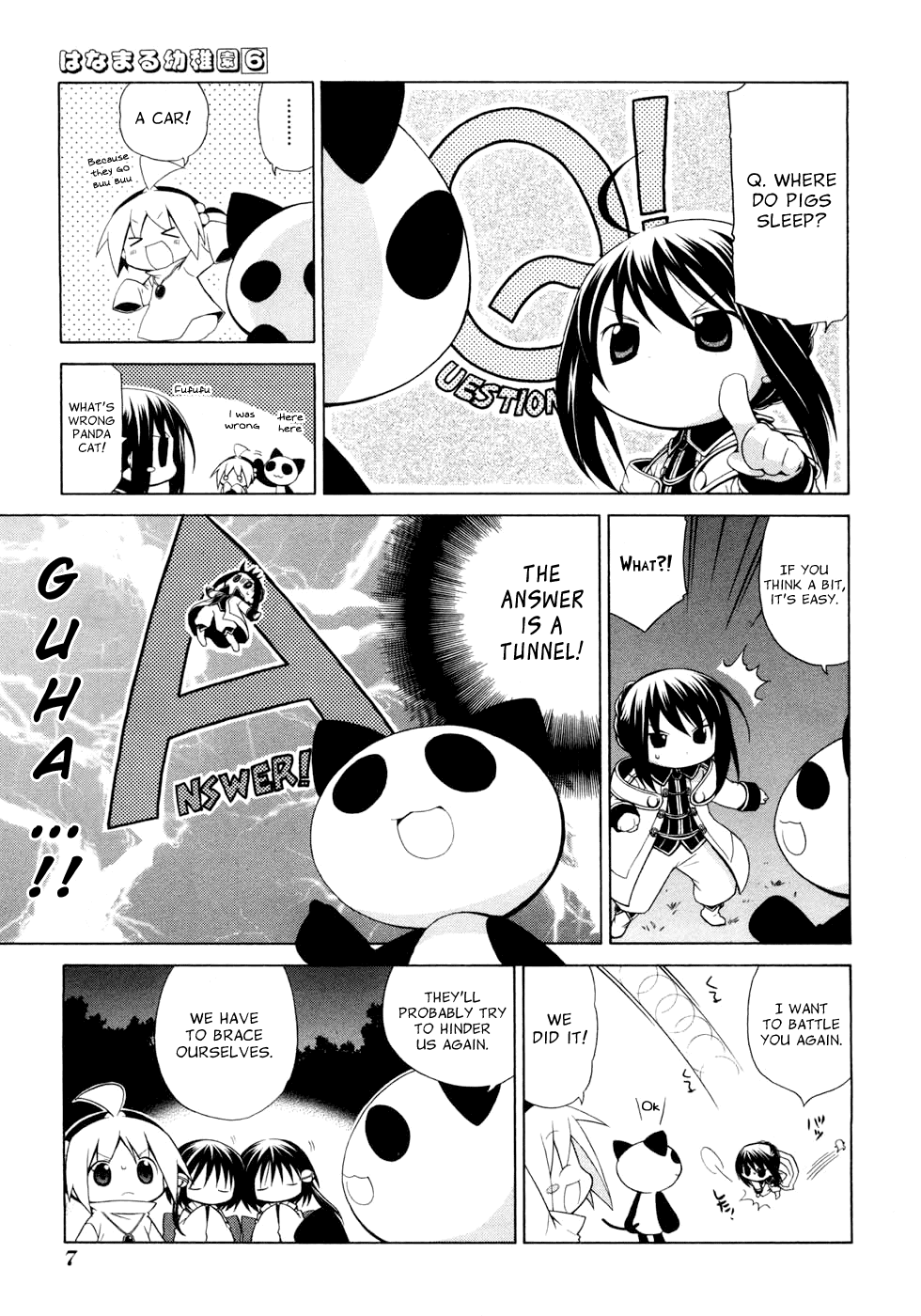 Hanamaru Youchien Chapter 48 page 11 - Chapter 48: Hanamaru Panda Cat
