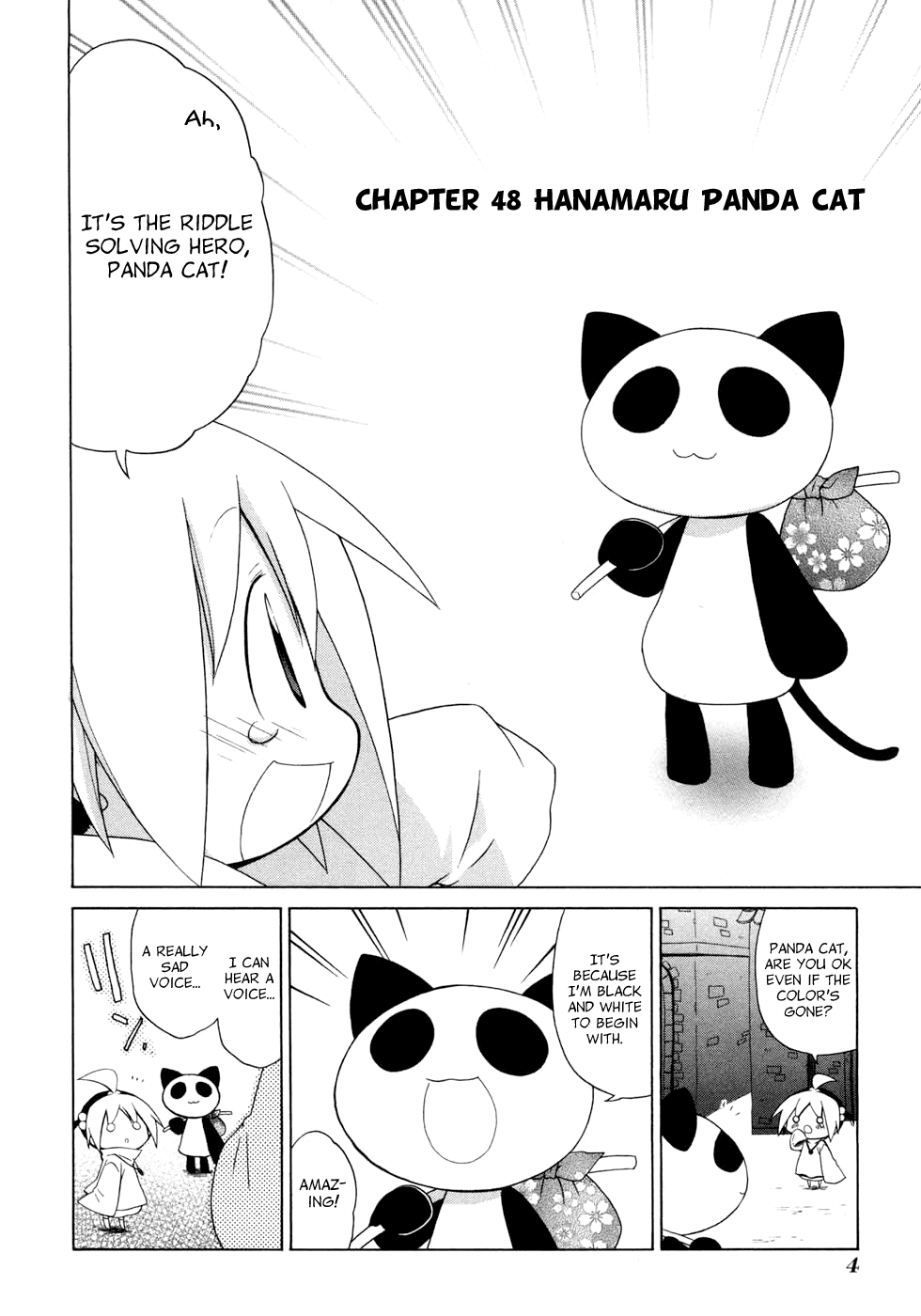 Hanamaru Youchien Chapter 48 page 8 - Chapter 48: Hanamaru Panda Cat