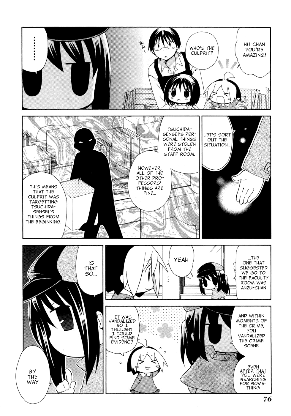 Hanamaru Youchien Chapter 53 page 10 - Chapter 53: Hanamaru Great Detective