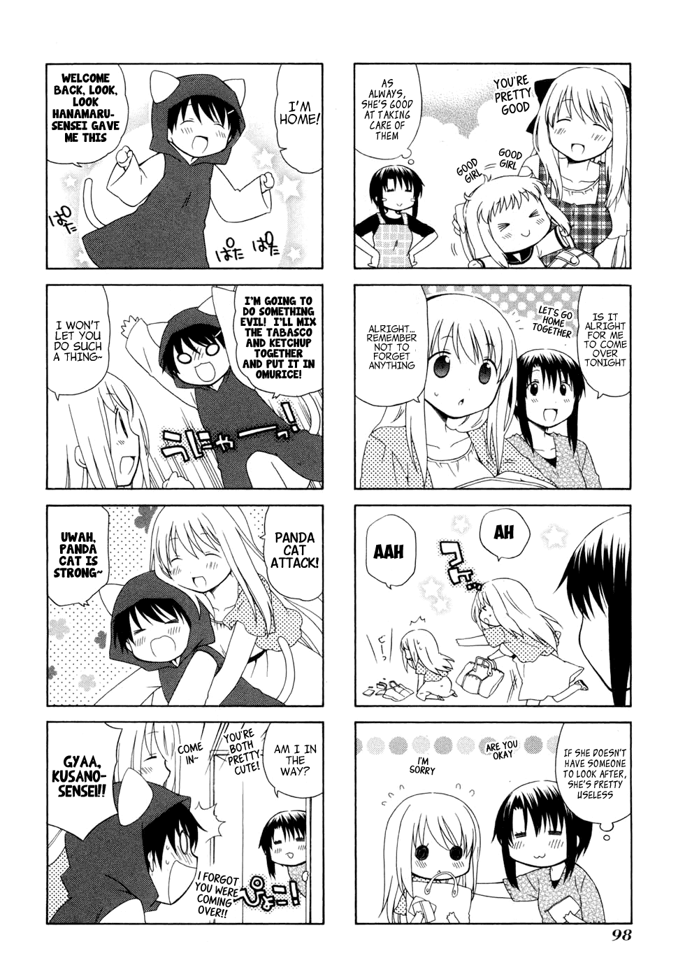 Hanamaru Youchien Chapter 54 page 18 - Chapter 54: Hanamaru Flower garden