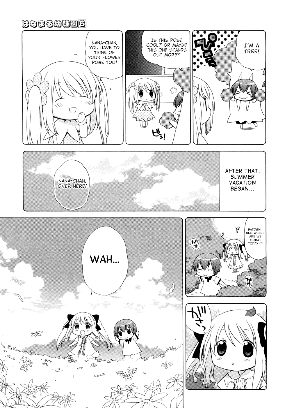 Hanamaru Youchien Chapter 54 page 9 - Chapter 54: Hanamaru Flower garden