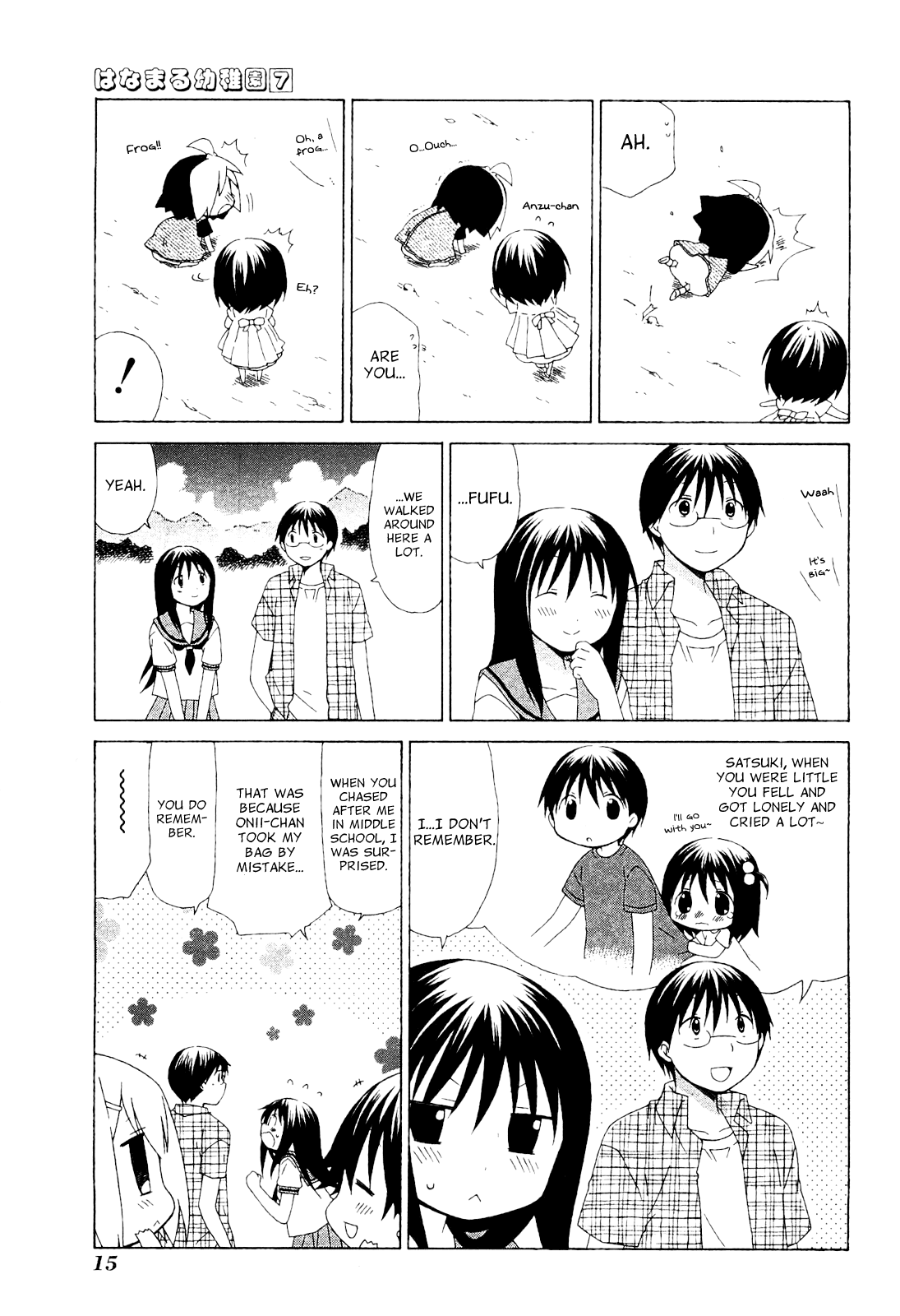 Hanamaru Youchien Chapter 57 page 15 - Chapter 57: Hanamaru Way Home