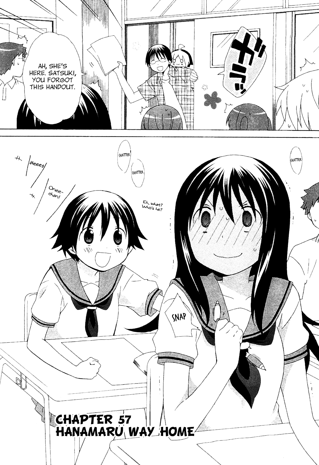 Hanamaru Youchien Chapter 57 page 4 - Chapter 57: Hanamaru Way Home