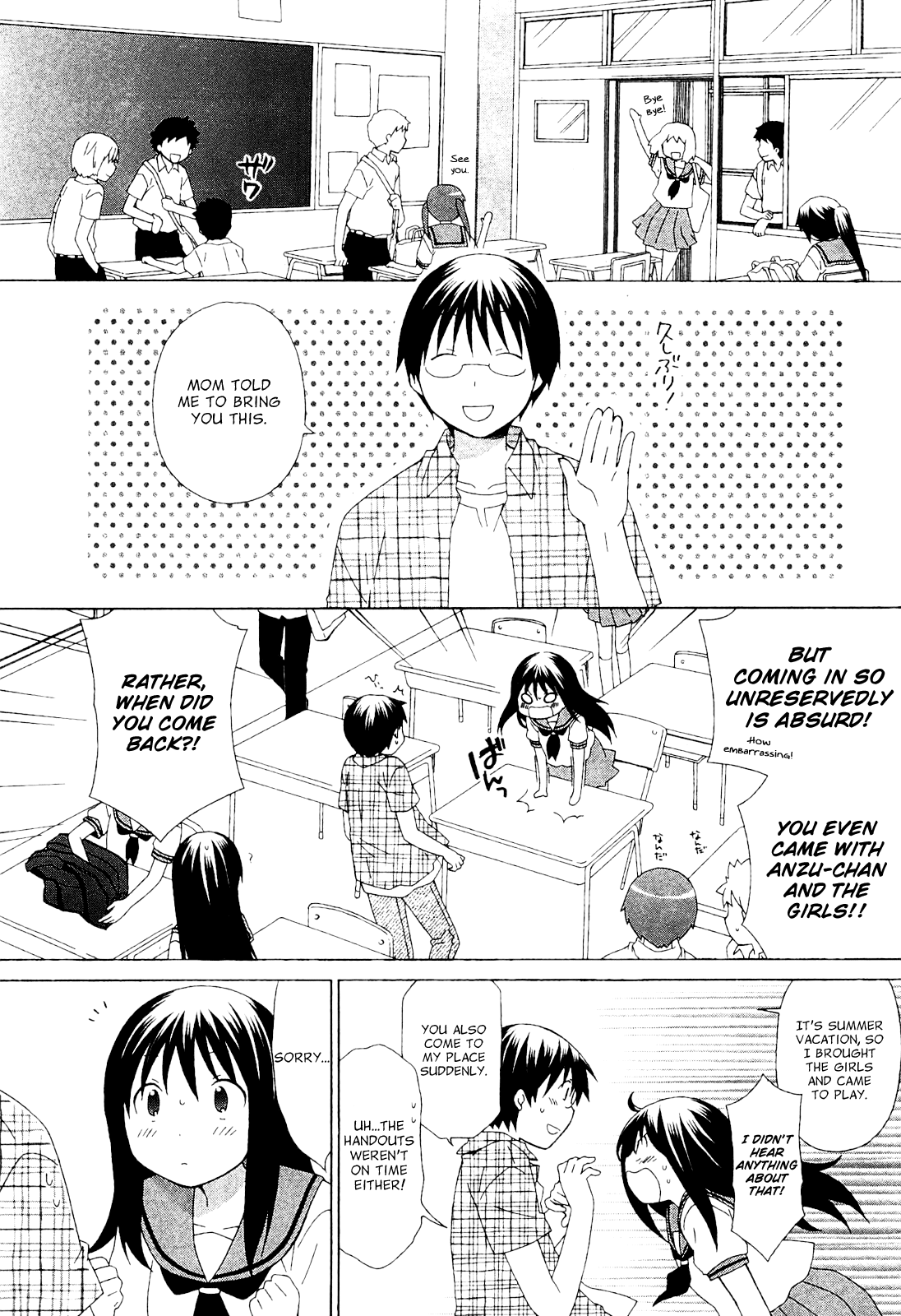 Hanamaru Youchien Chapter 57 page 5 - Chapter 57: Hanamaru Way Home