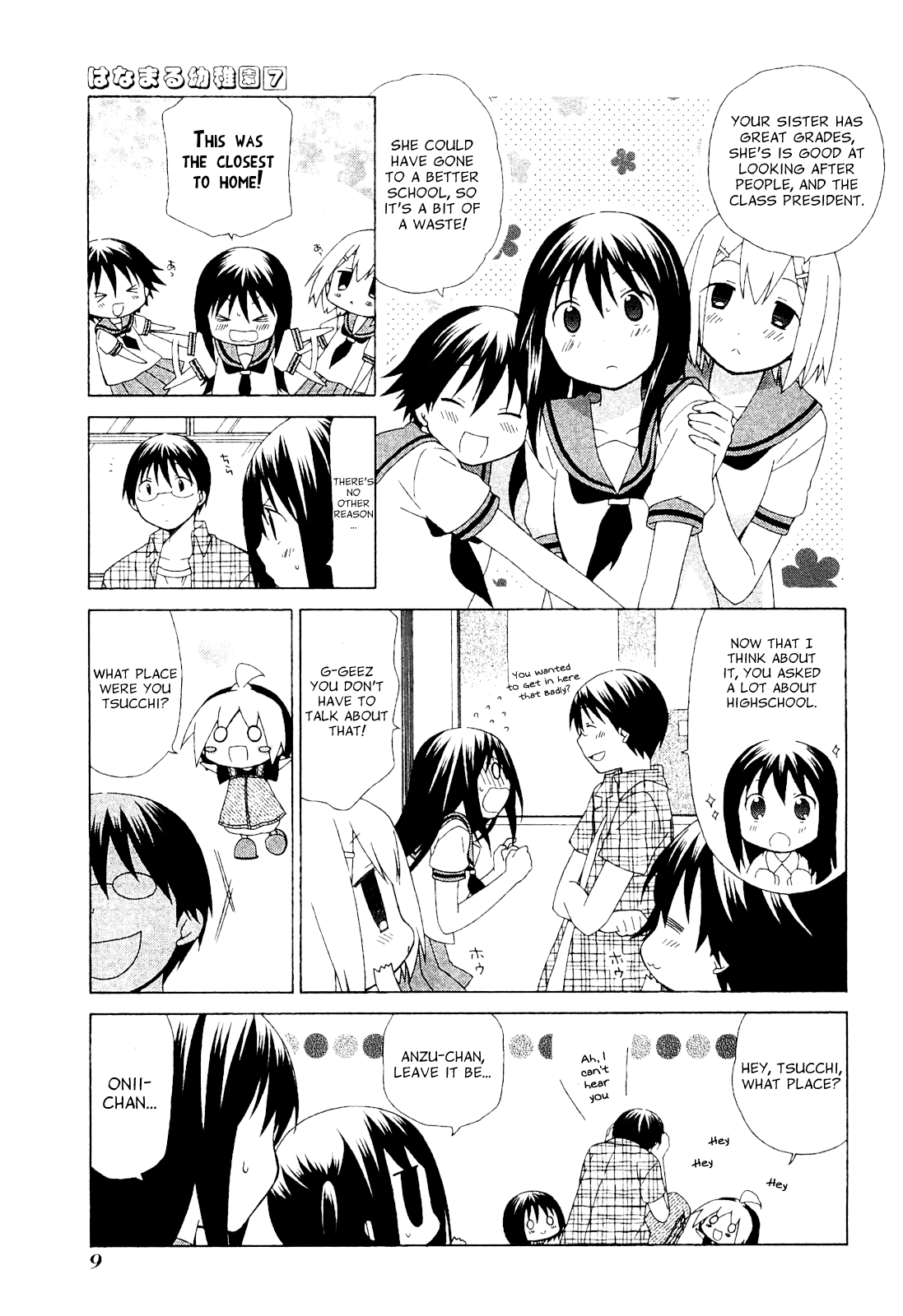 Hanamaru Youchien Chapter 57 page 9 - Chapter 57: Hanamaru Way Home