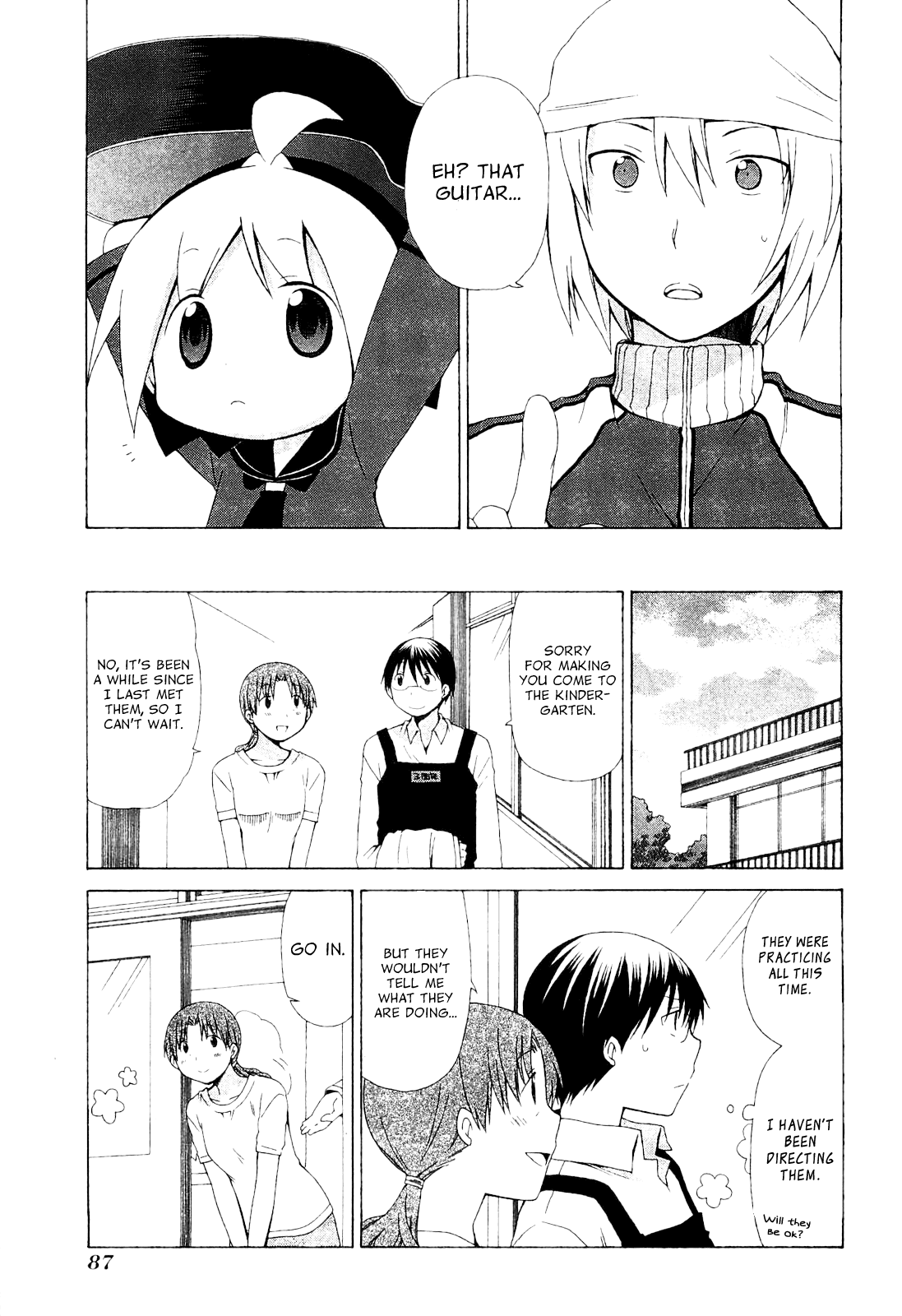 Hanamaru Youchien Chapter 61 page 13 - Chapter 61: Hanamaru Band