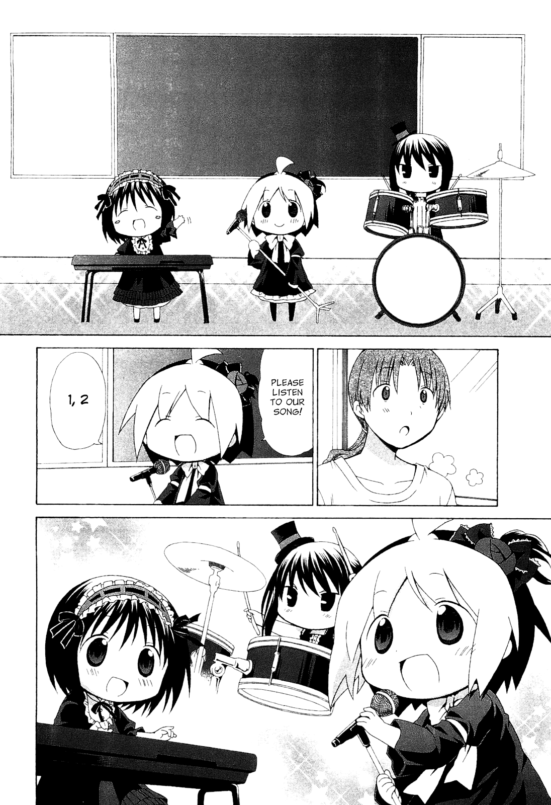 Hanamaru Youchien Chapter 61 page 14 - Chapter 61: Hanamaru Band