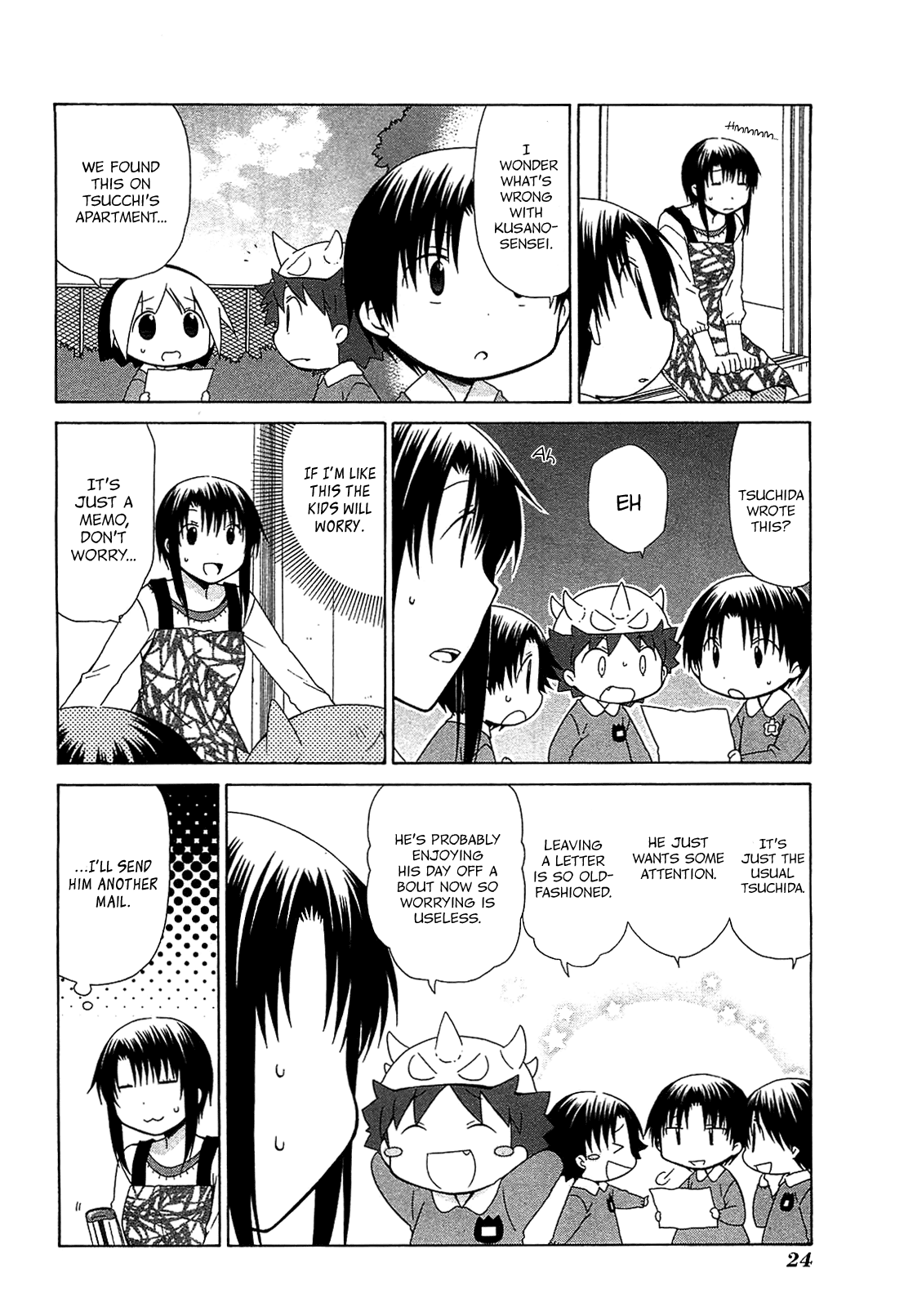 Hanamaru Youchien Chapter 65 page 8 - Chapter 65: Hanamaru Solitary Journery