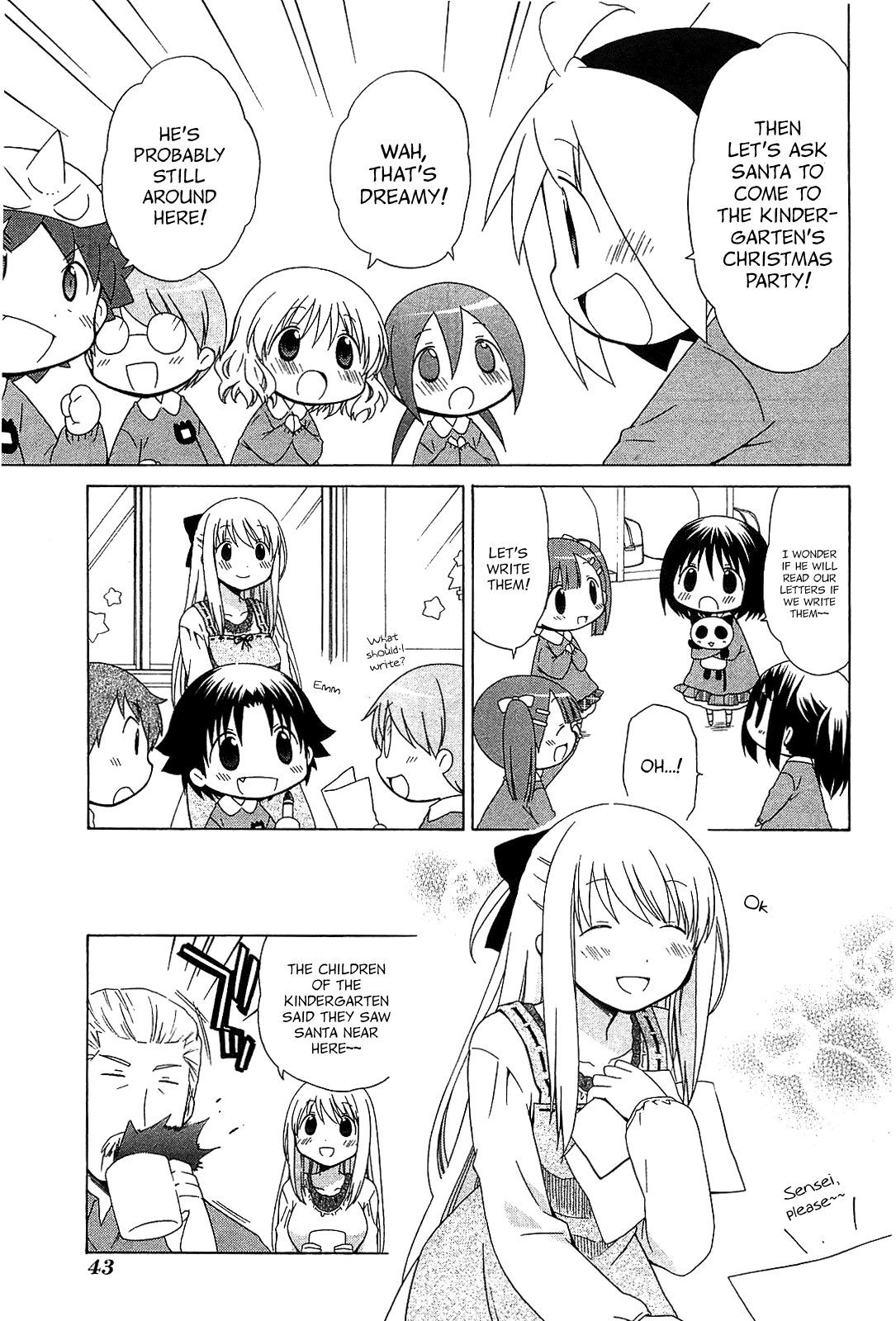 Hanamaru Youchien Chapter 66 page 12 - Chapter 66: Hanamaru Santa-san