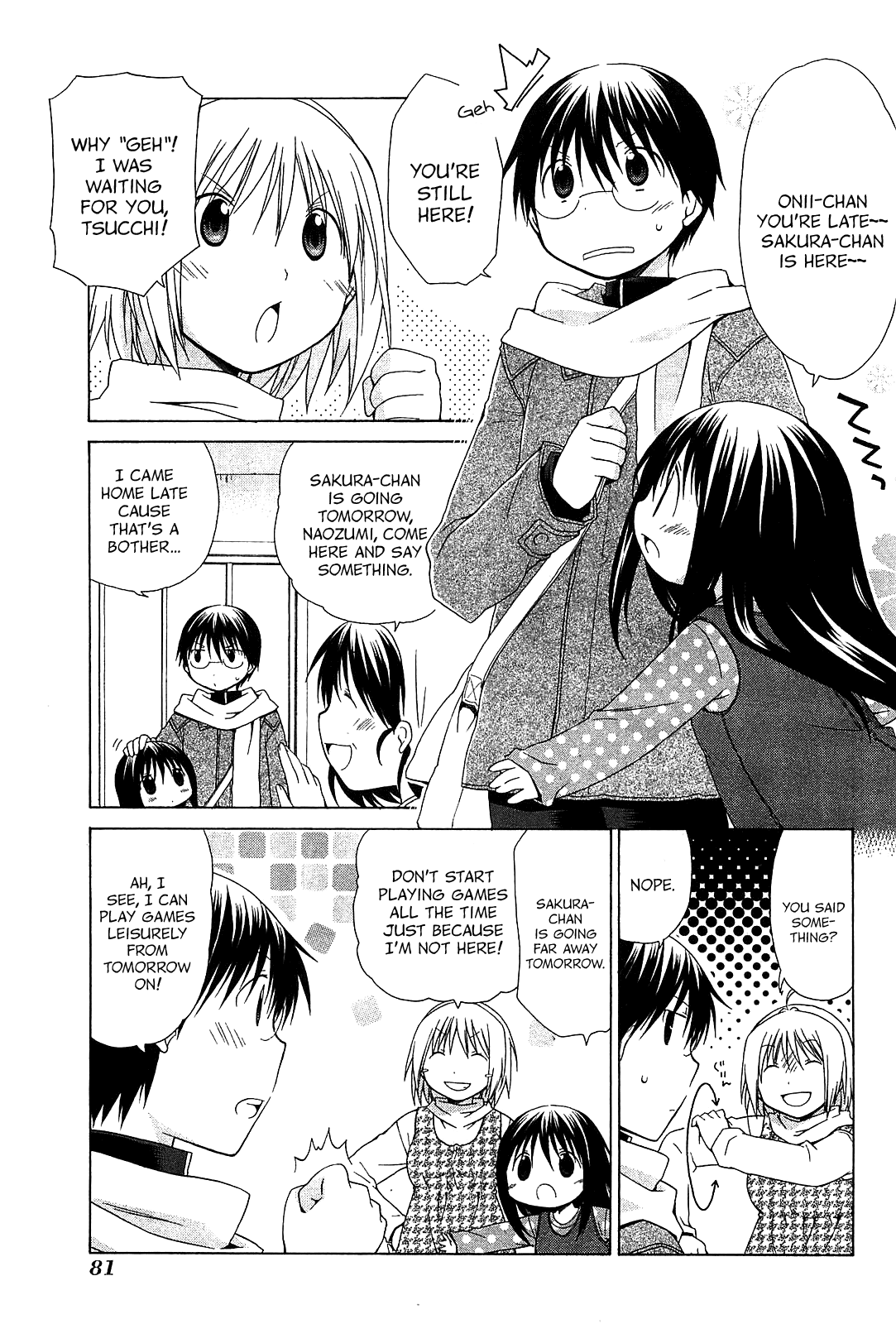 Hanamaru Youchien Chapter 69 page 5 - Chapter 69: Hanamaru Seeing Off