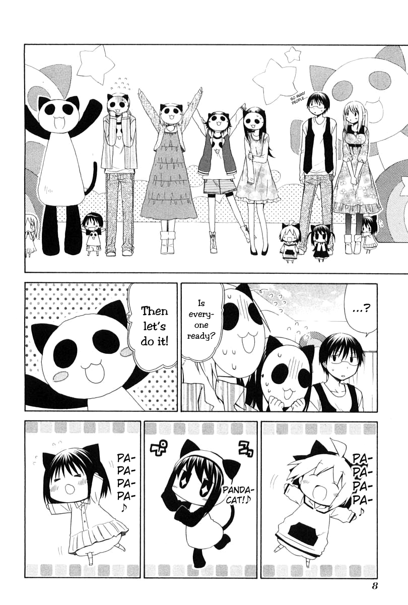 Hanamaru Youchien Chapter 72.5 page 10 - Chapter 72.5: Hanamaru Panda-cat Gymnastics