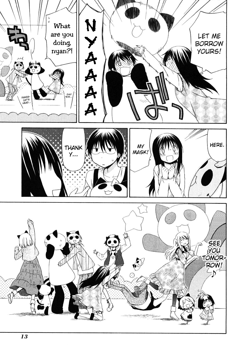 Hanamaru Youchien Chapter 72.5 page 15 - Chapter 72.5: Hanamaru Panda-cat Gymnastics
