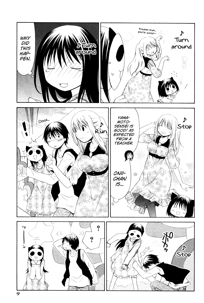 Hanamaru Youchien Chapter 72 page 13 - Chapter 72: Hanamaru Panda Cat Exercises