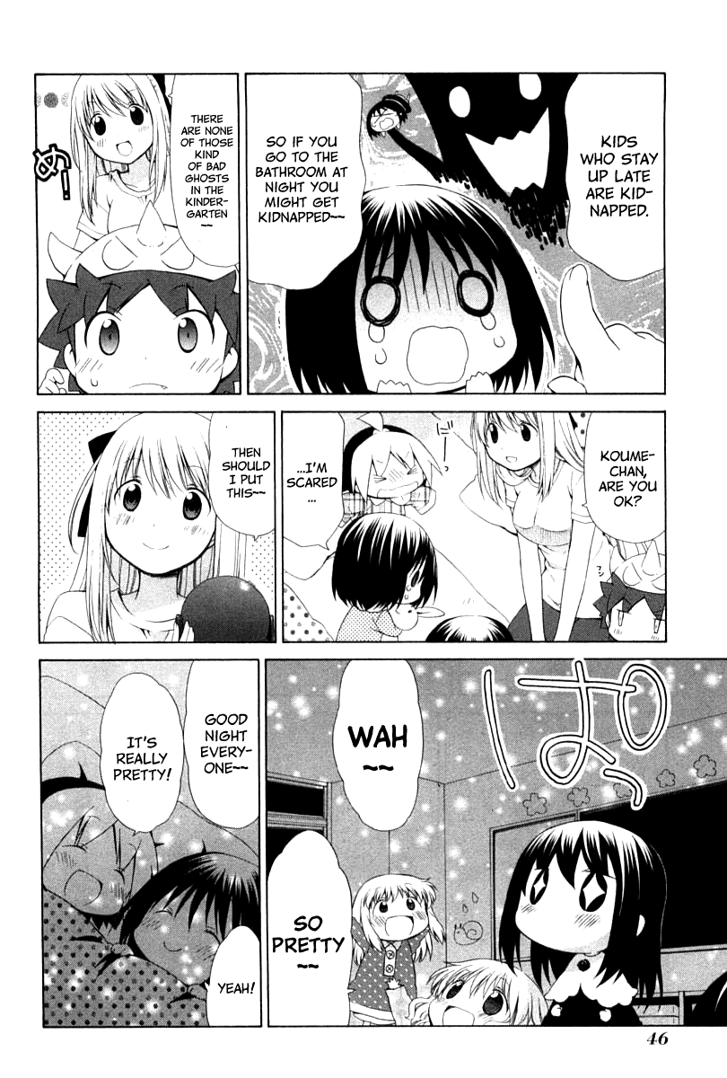 Hanamaru Youchien Chapter 75 page 10 - Chapter 75: Hanamaru Sleepover in the Kindergaten
