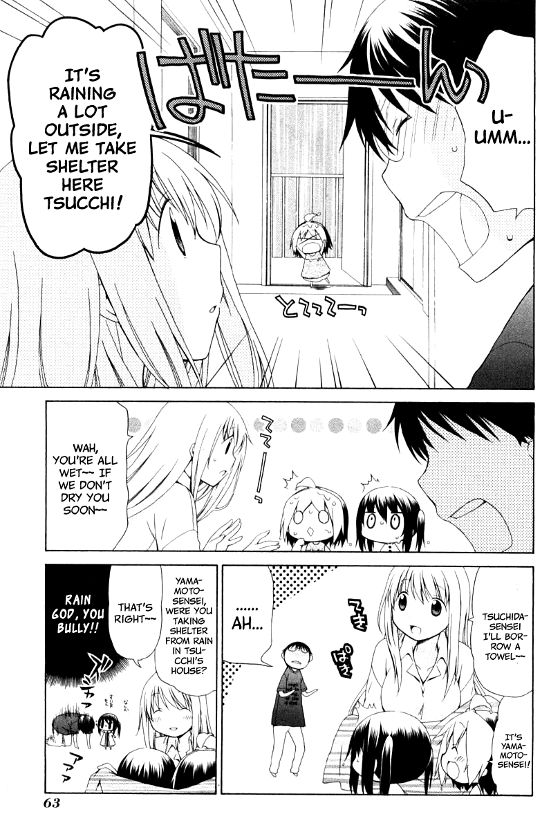 Hanamaru Youchien Chapter 76 page 14 - Chapter 76: Hanamaru Taking Shelter from the Rain