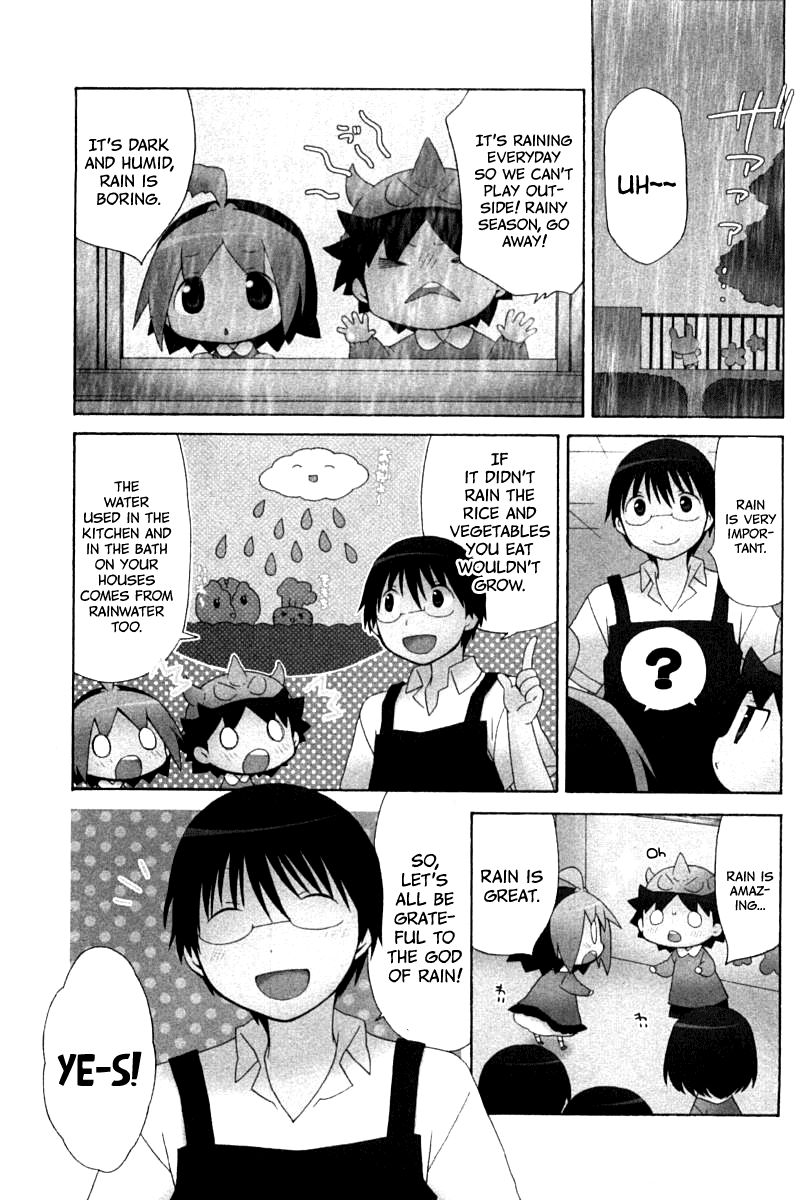 Hanamaru Youchien Chapter 76 page 3 - Chapter 76: Hanamaru Taking Shelter from the Rain