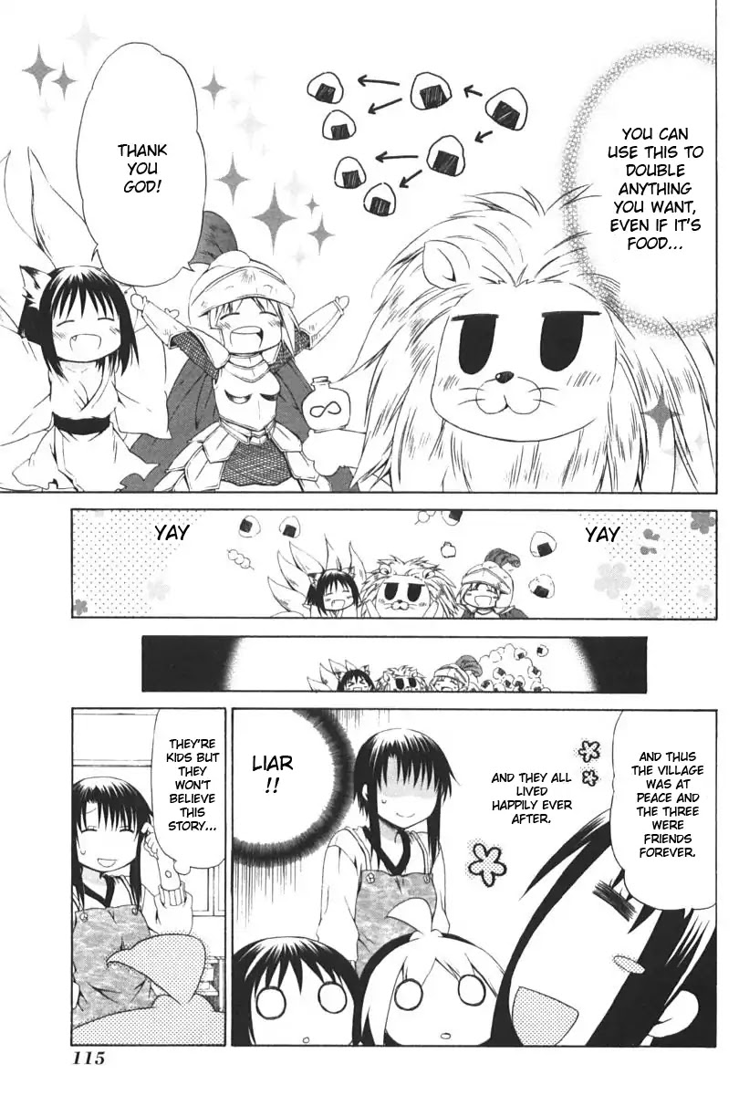 Hanamaru Youchien Chapter 90 page 11 - Chapter 90: Hanamaru fortune telling