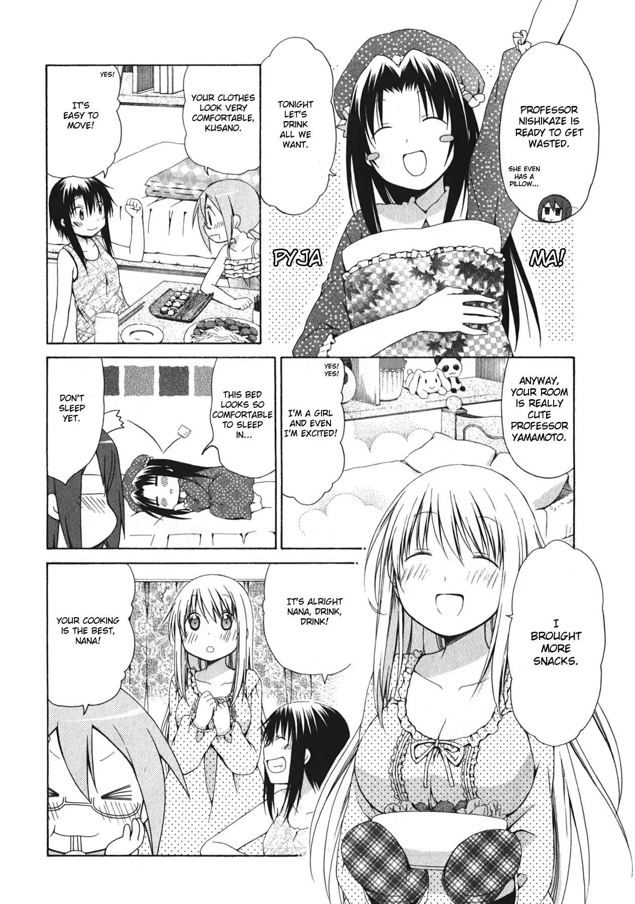 Hanamaru Youchien Chapter 94 page 2 - Chapter 94: Hanamaru slumber party