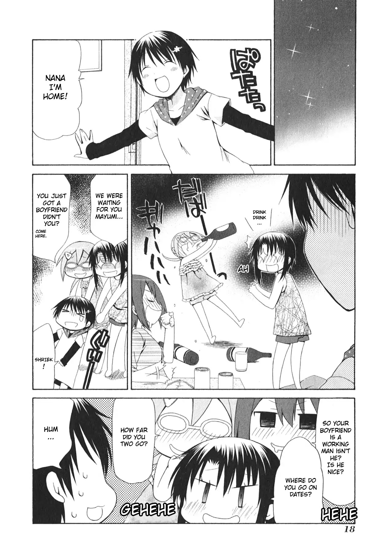 Hanamaru Youchien Chapter 94 page 4 - Chapter 94: Hanamaru slumber party