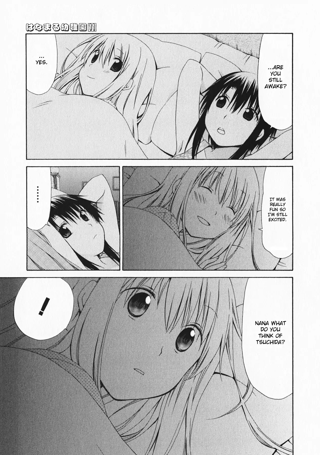 Hanamaru Youchien Chapter 94 page 9 - Chapter 94: Hanamaru slumber party