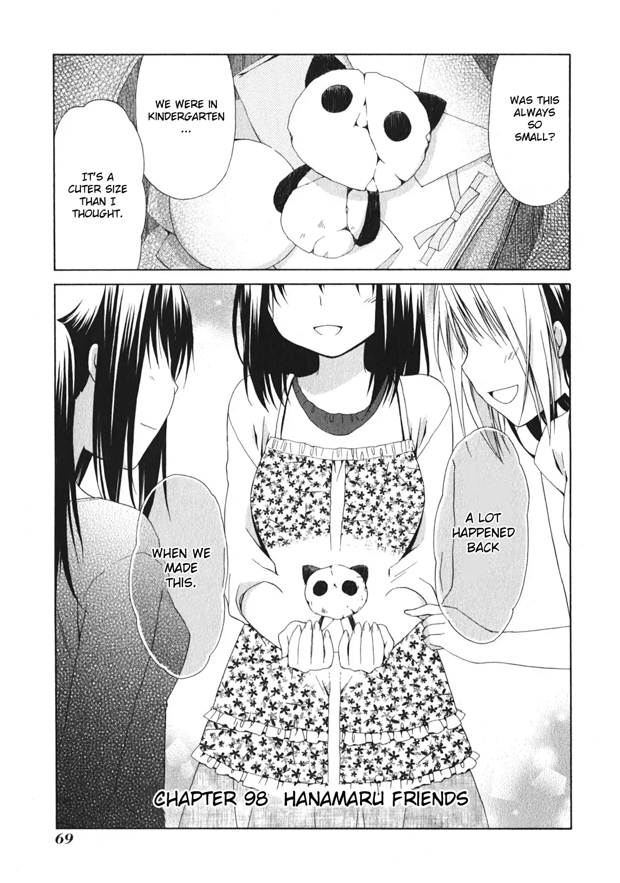 Hanamaru Youchien Chapter 98 page 1 - Chapter 98: Hanamaru friends