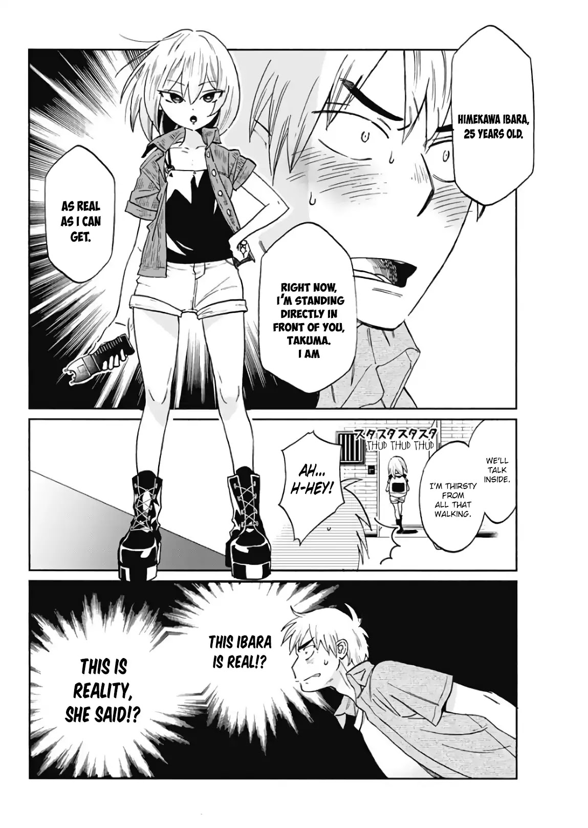 Hanamatsu Ibara Meguru Haru Chapter 1 page 36 - Chapter 1: Oh, Himekawa Ibara!