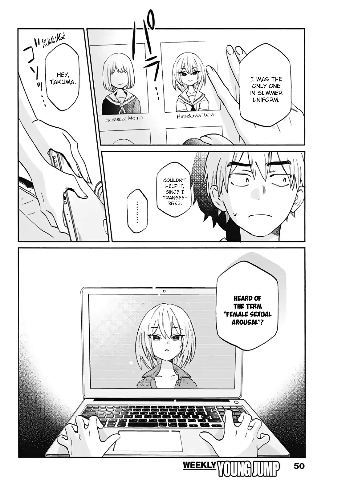Hanamatsu Ibara Meguru Haru Chapter 1 page 38 - Chapter 1: Oh, Himekawa Ibara!