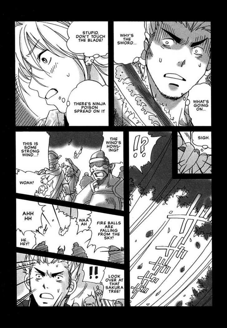 Hananite Sourou Chapter 3 page 21 - Chapter 3 : Sakura Blossoms Scattered on a Night in Spring