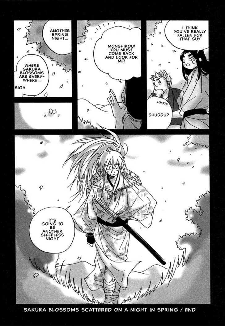 Hananite Sourou Chapter 3 page 28 - Chapter 3 : Sakura Blossoms Scattered on a Night in Spring
