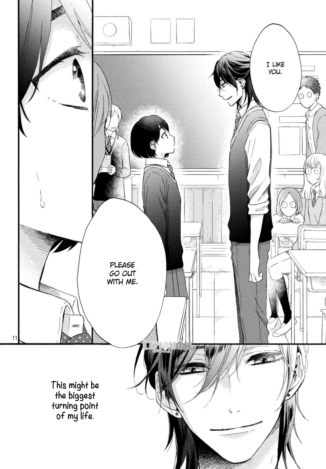 Hananoi-kun to Koi no Yamai Chapter 1 page 11 - Chapter 1