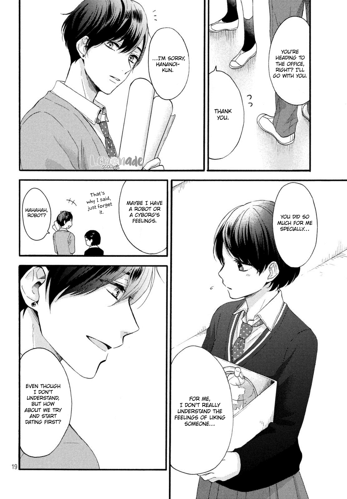 Hananoi-kun to Koi no Yamai Chapter 1 page 19 - Chapter 1