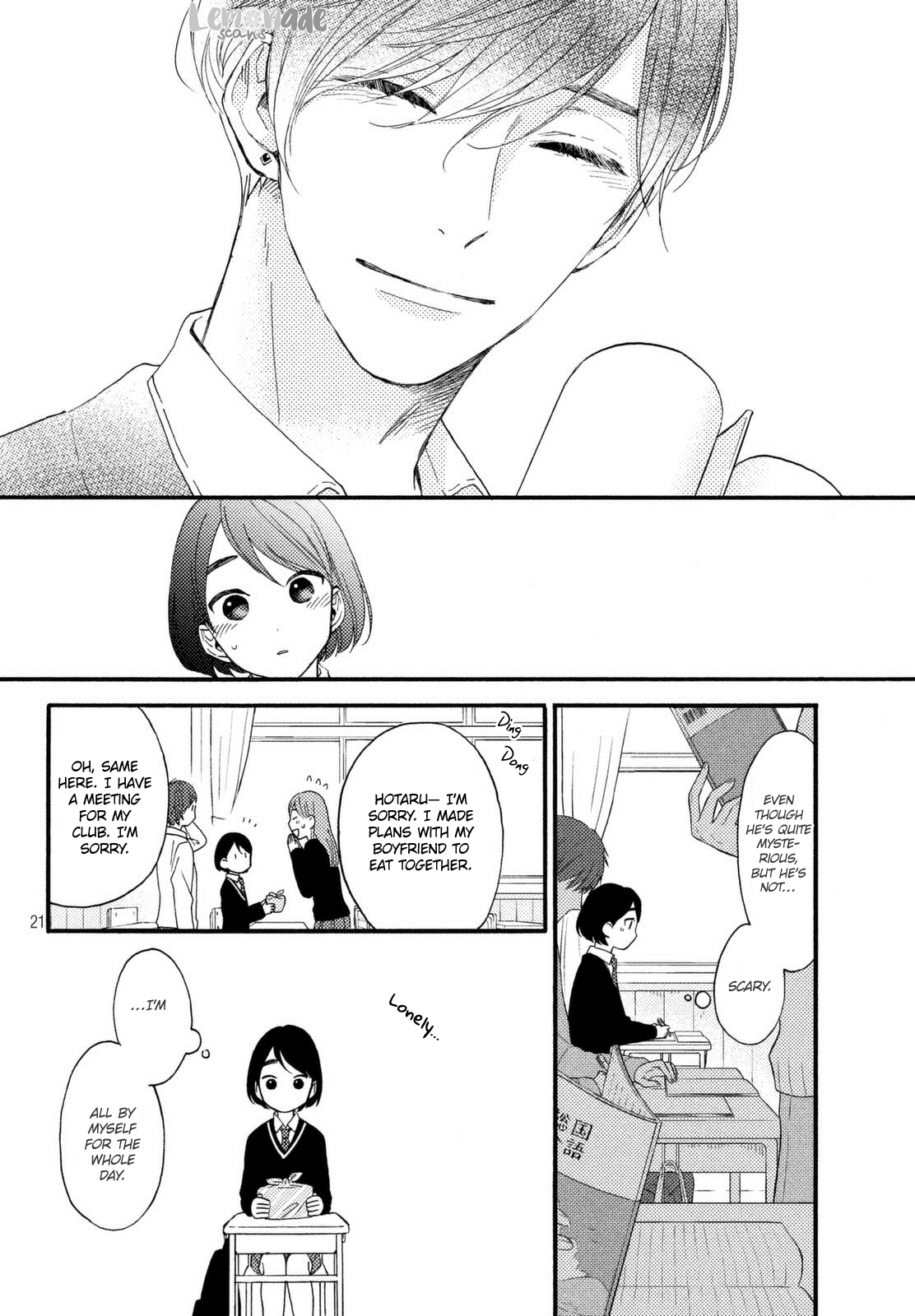 Hananoi-kun to Koi no Yamai Chapter 1 page 21 - Chapter 1