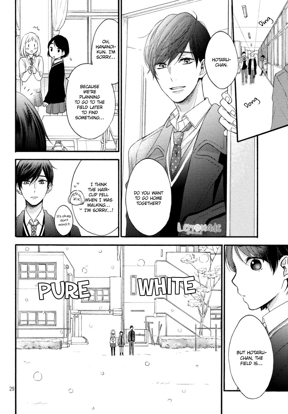 Hananoi-kun to Koi no Yamai Chapter 1 page 29 - Chapter 1