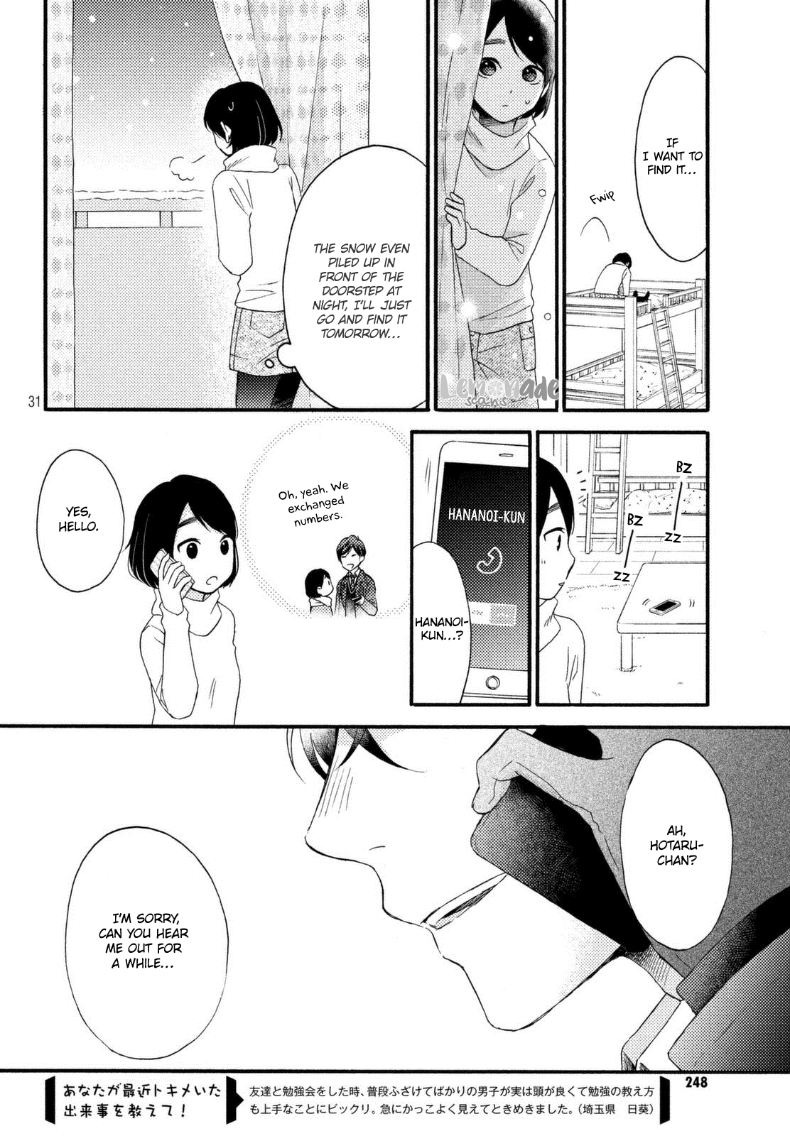 Hananoi-kun to Koi no Yamai Chapter 1 page 31 - Chapter 1