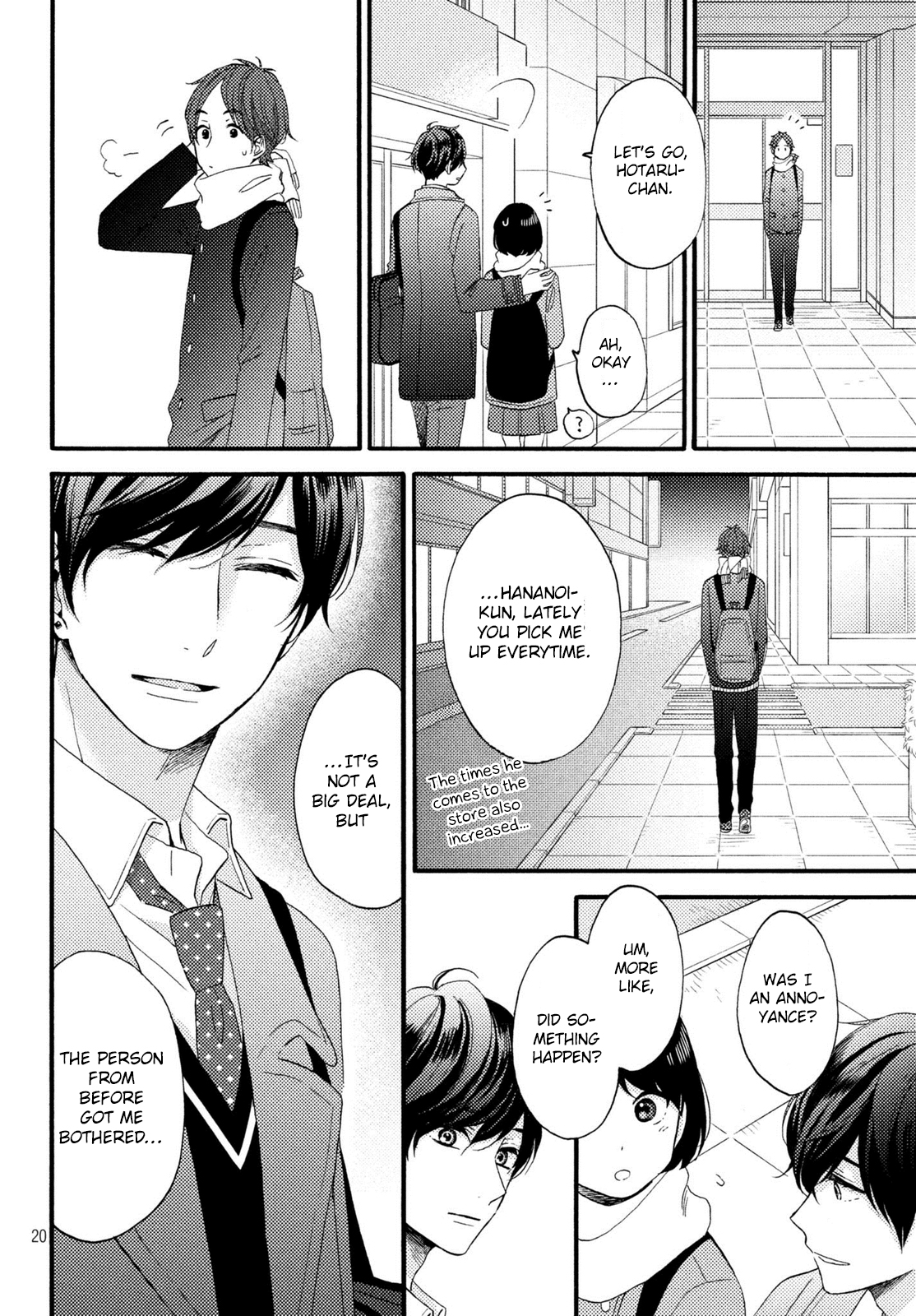 Hananoi-kun to Koi no Yamai Chapter 10 page 21 - Chapter 10