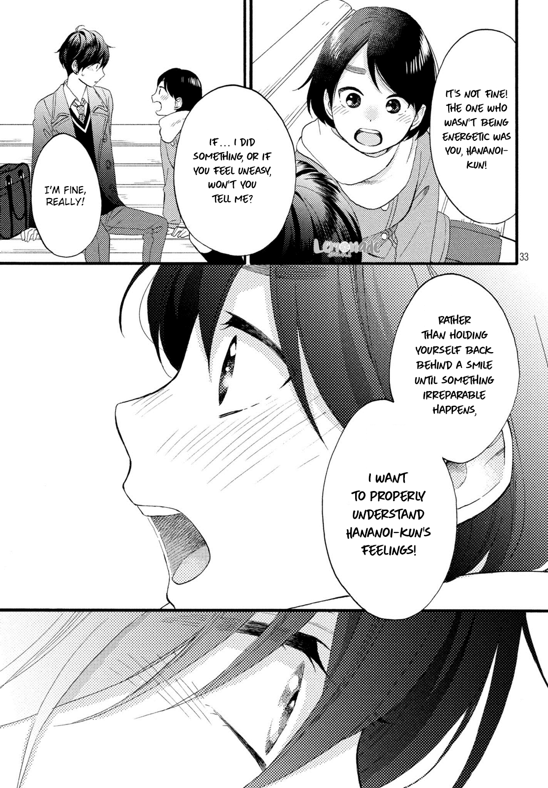 Hananoi-kun to Koi no Yamai Chapter 10 page 34 - Chapter 10