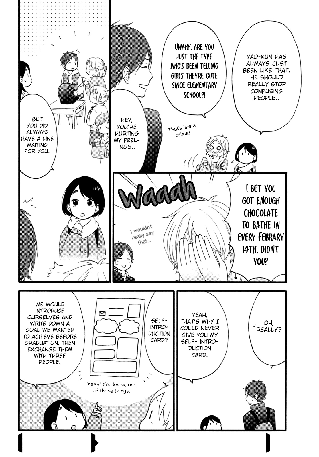 Hananoi-kun to Koi no Yamai Chapter 11 page 11 - Chapter 11: Our First Valentines.