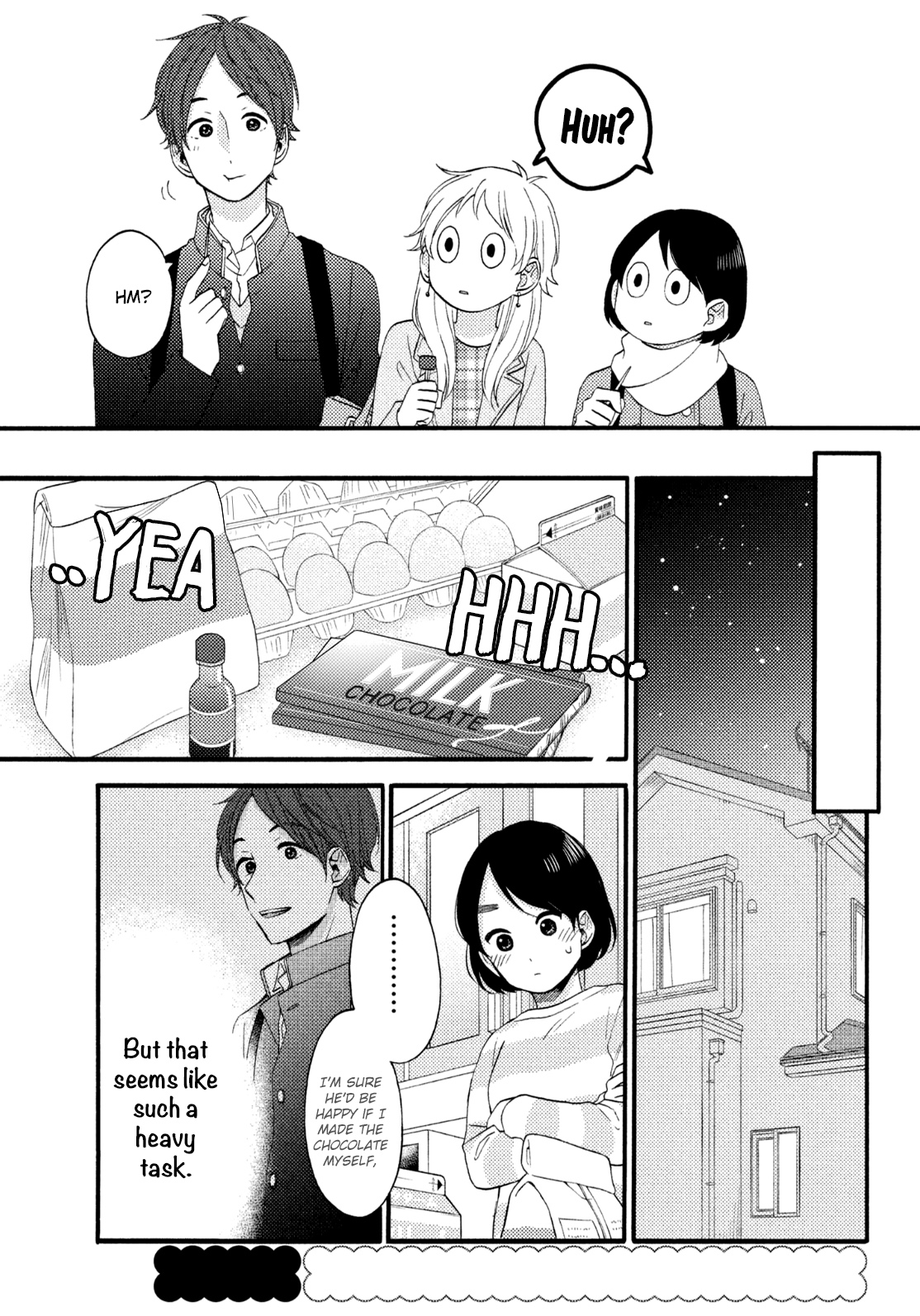Hananoi-kun to Koi no Yamai Chapter 11 page 14 - Chapter 11: Our First Valentines.