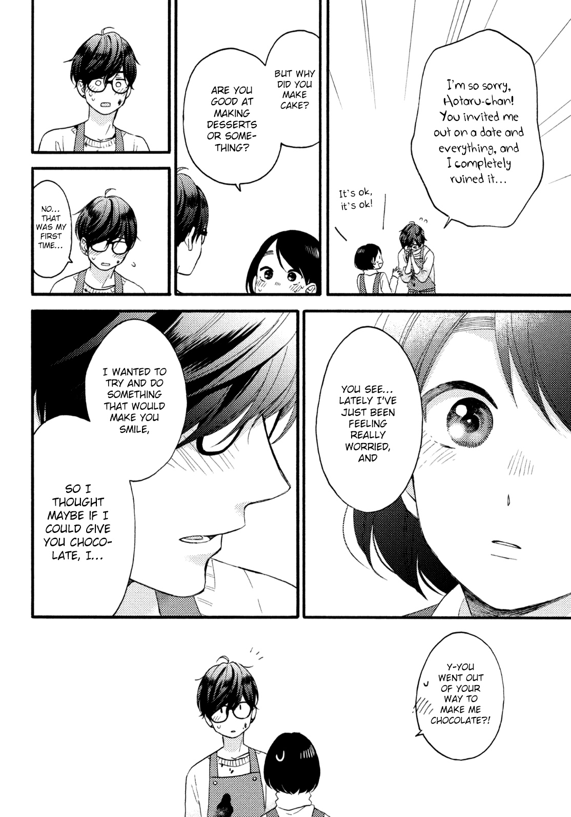 Hananoi-kun to Koi no Yamai Chapter 11 page 23 - Chapter 11: Our First Valentines.